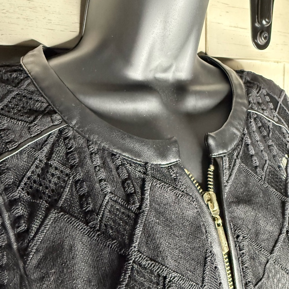 INC International Concepts Black Blazer Classic blouse - Picture 2 of 8